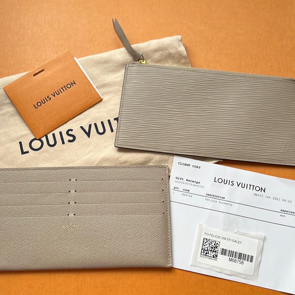 Louis Vuitton wallet inserts